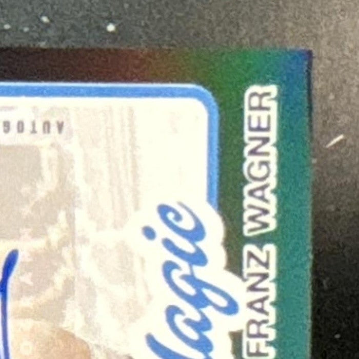 2025-26 Topps Franz Wagner 1980-81 Auto Black Rainbow /10 #80B2-FW Orlando Magic