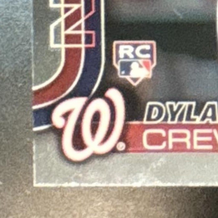 2025 Topps Chrome Dylan Crews #146 RC Washington Nationals