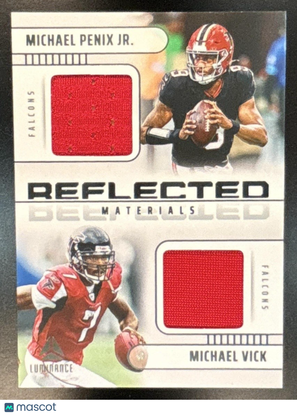 2025 Panini Luminance Michael Vick Penix Jr. Reflected Materials Atlanta Falcons