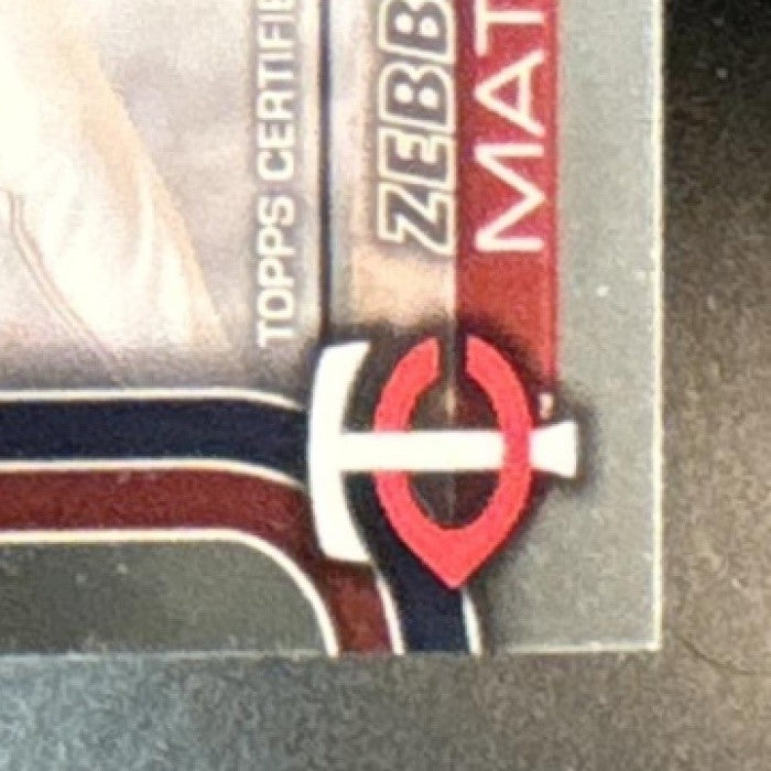 2025 Topps Chrome Zebby Matthews Rookie Auto #RA-ZM RC Minnesota Twins