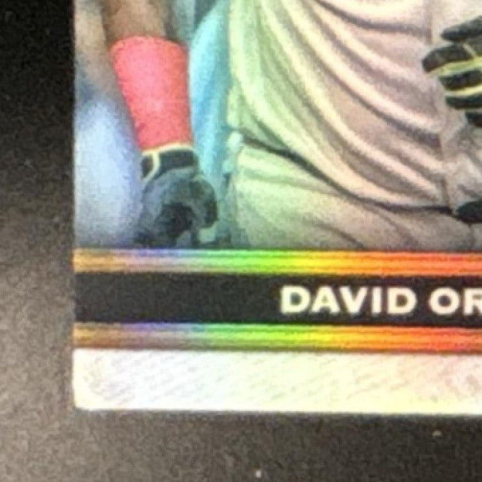 2023 Topps Tribute David Ortiz Triple Relics Orange /25 MEM Boston Red Sox