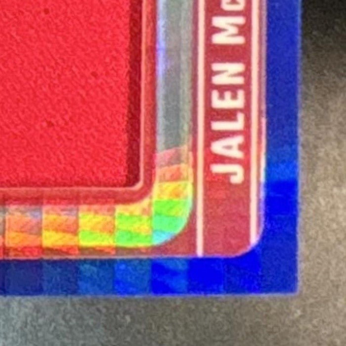 2024 Donruss Optic Jalen McMillan Rookie Phenoms Blue Hyper MEM RC Buccaneers