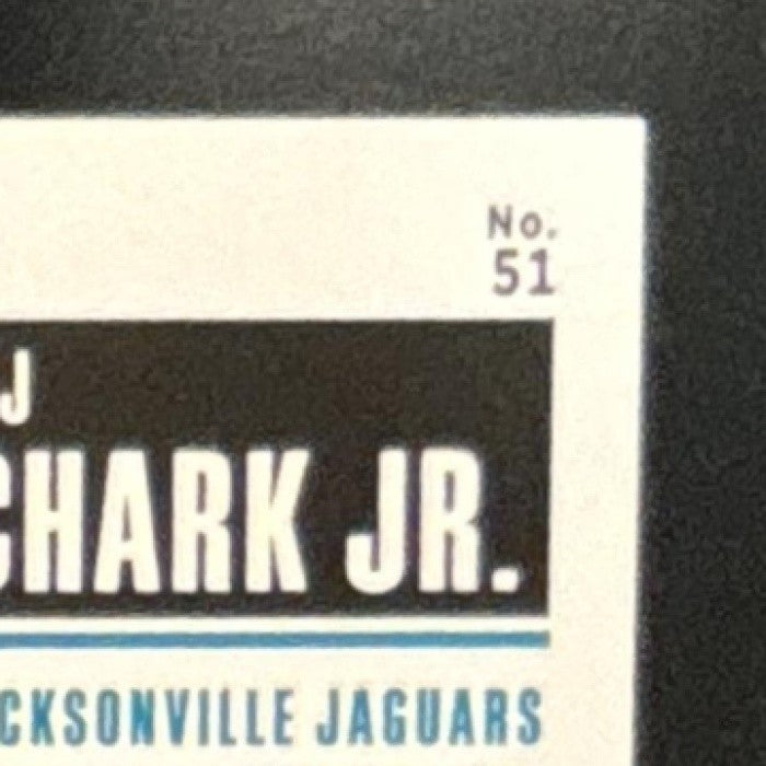 2020 Panini Contenders DJ Chark Jr. Playoff Ticket /199 #51 Season Jaguars