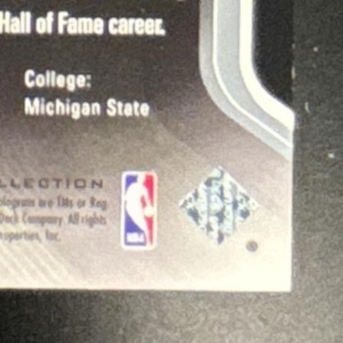 2004-05 Upper Deck Ultimate Collection Magic Johnson /750 #46 Los Angeles Lakers