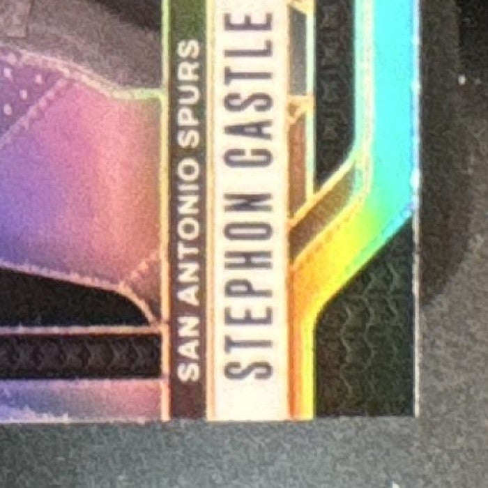 2024-25 Panini Prizm Stephon Castle Silver #234 RC San Antonio Spurs
