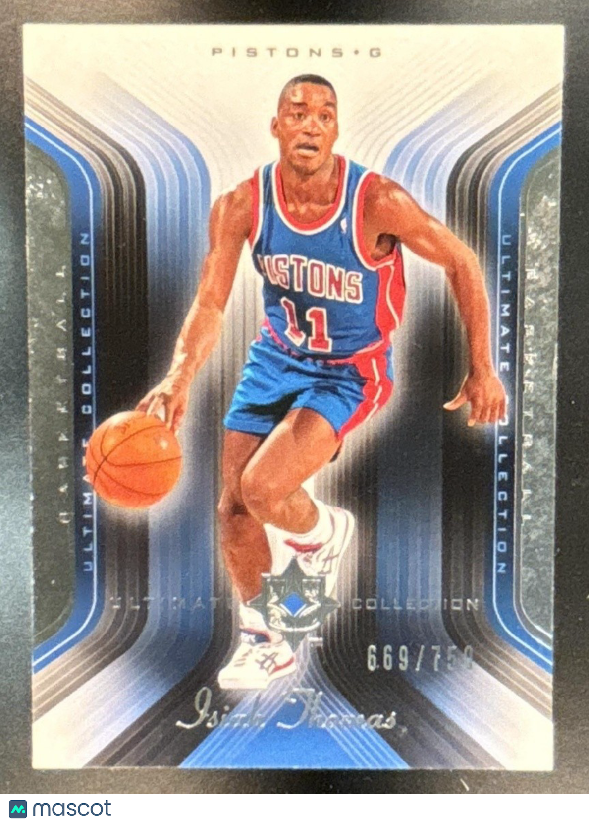2004-05 Upper Deck Ultimate Collection Isiah Thomas 669/750 #29 Detroit Pistons