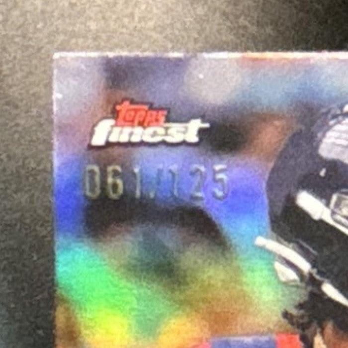 2024 Topps Finest CJ Stroud Field Generals Purple /125 #FG-17 Houston Texans