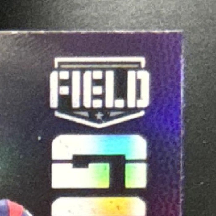 2024 Topps Finest CJ Stroud Field Generals Purple /125 #FG-17 Houston Texans