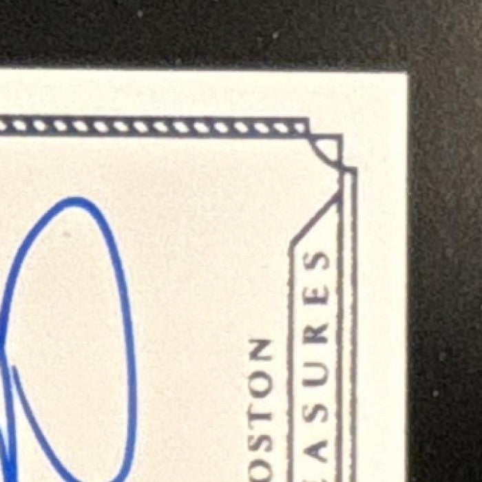 2019 National Treasures Chris Sale Retro Signatures /49 Auto Boston Red Sox
