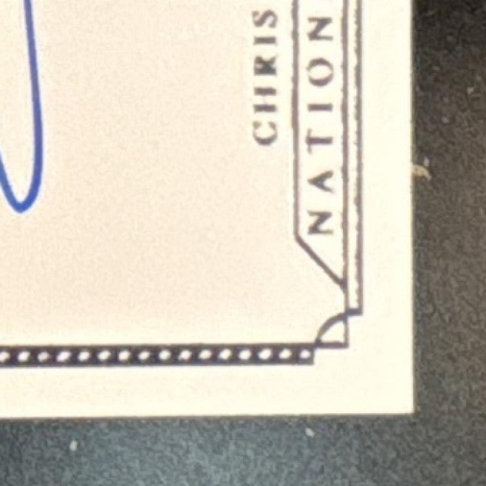 2019 National Treasures Chris Sale Retro Signatures /49 Auto Boston Red Sox