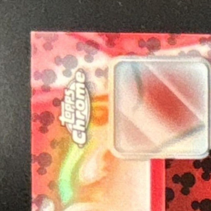 2026 Topps Chrome Disney Jonathan Freeman Jafar Auto Mickey Mouse Red Black /28