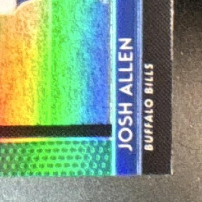 2018 Panini Prizm Josh Allen Rookie Introduction Green #RI-5 RC Buffalo Bills