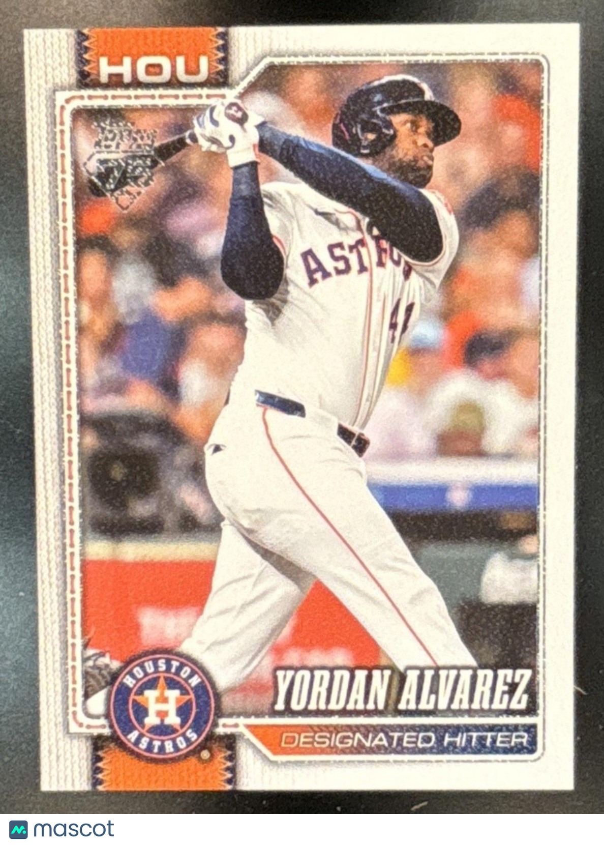 2026 Topps Series 2 Yordan Alvarez Gold Holo Foil /50 #468 Houston Astros
