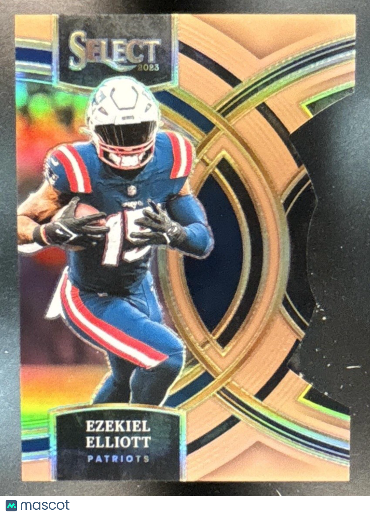 2023 Panini Select Ezekiel Elliott Copper Prizms Die Cut /299 #185 Patriots