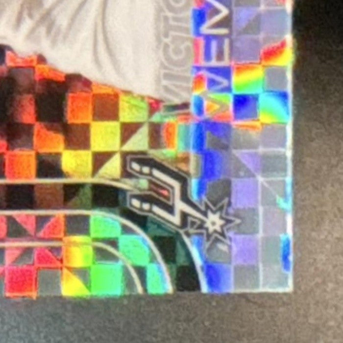 2025-26 Topps Chrome Victor Wembanyama X-Fractor #221 San Antonio Spurs
