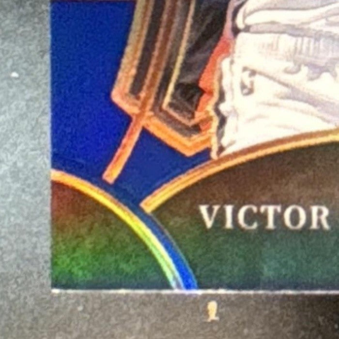 2023-24 Panini Select Victor Wembanyama Blue Prizm #311 RC Mezzanine Spurs