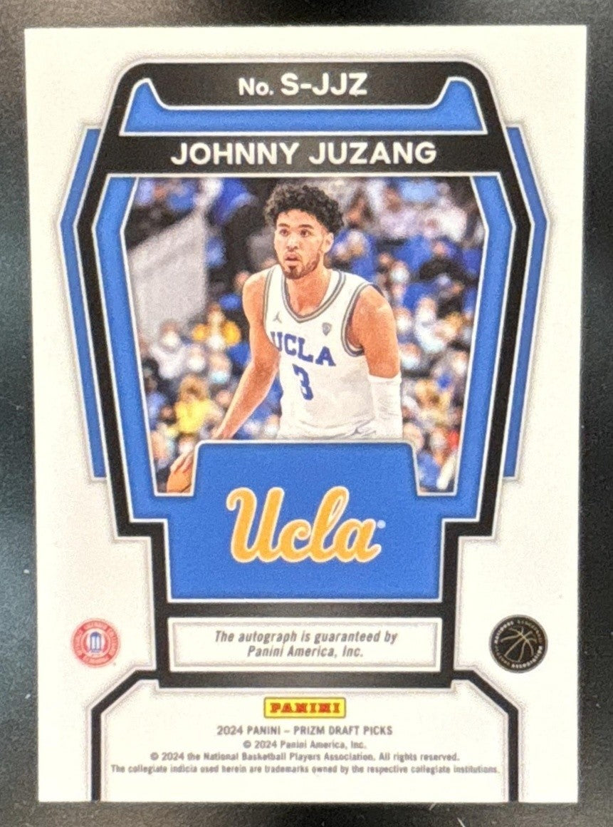 2024 Panini Prizm Draft Picks Collegiate Johnny Juzang Signatures Auto Bruins