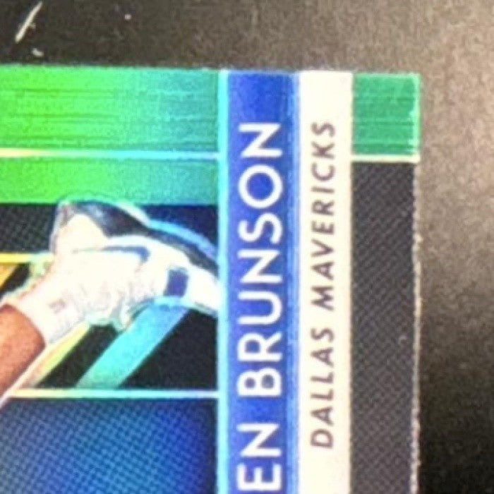 2018-19 Panini Prizm Jalen Brunson Prizms Green #250 RC Dallas Mavericks