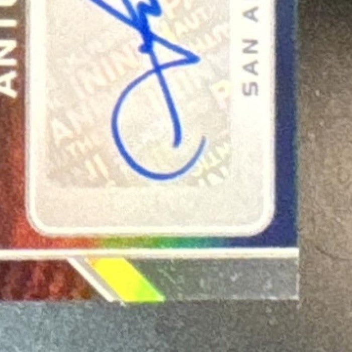 2024-25 Panini Totally Certified Antoine Carr Signatures Auto San Antonio Spurs