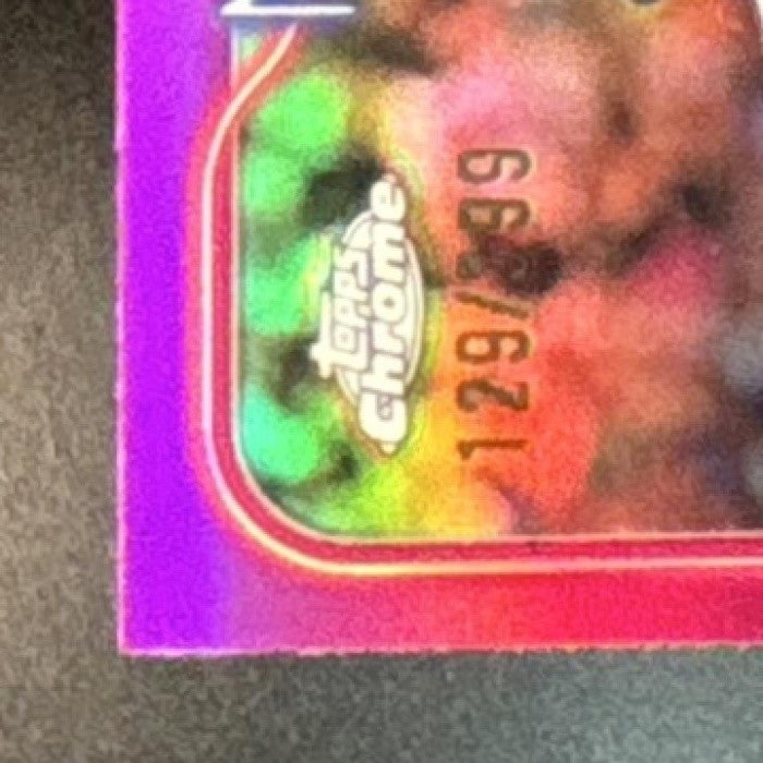 2024 Topps Chrome Justin Tuck Magenta Refractor /399 #142 New York Giants