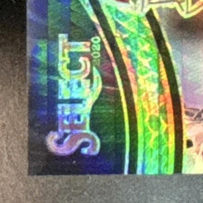 2020 Panini Select Tyler Bass Dragon Scale Prizm /67 #389 RC Buffalo Bills