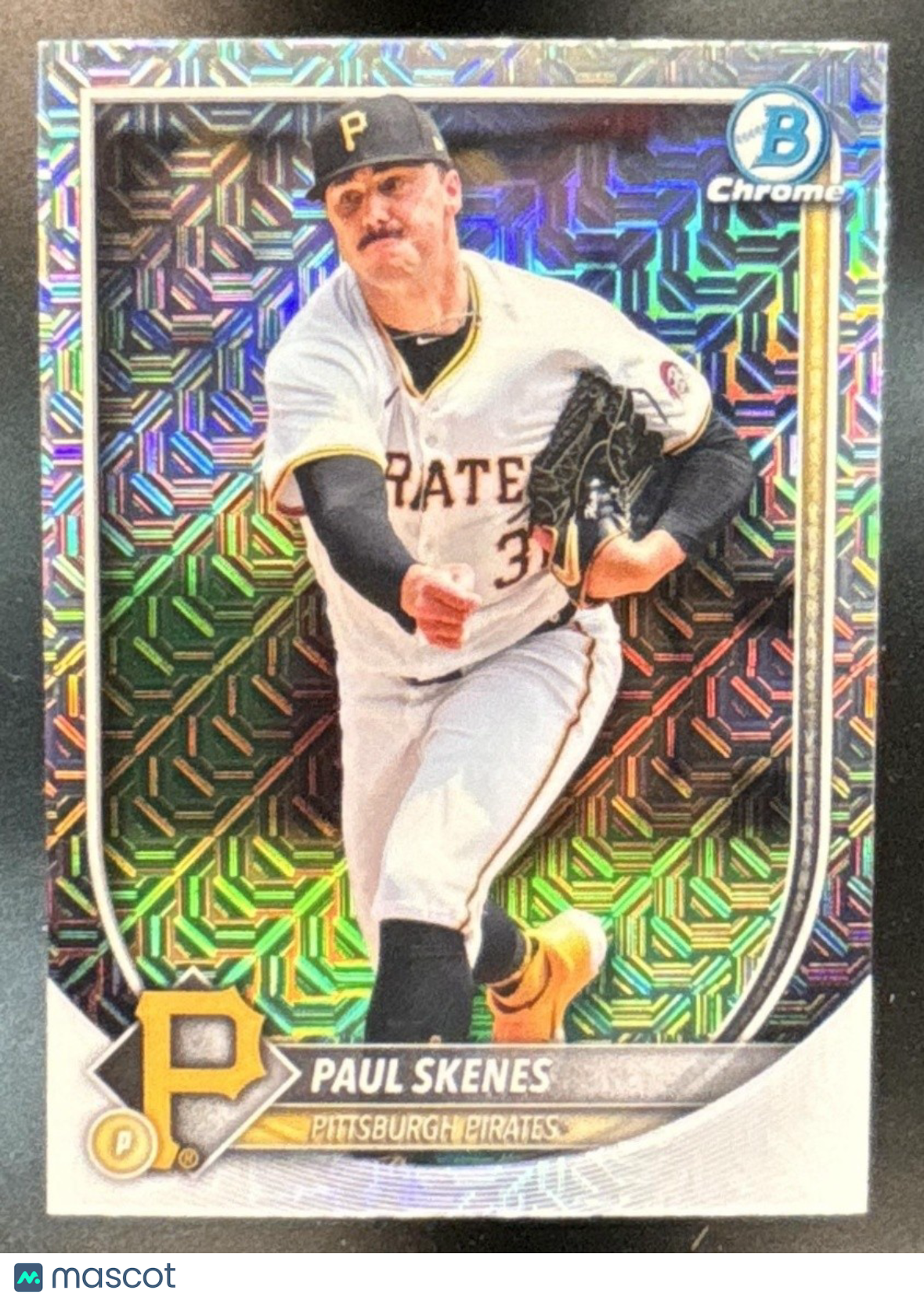 2025 Bowman Paul Skenes Mega Box Refractor #30 Pittsburgh Pirates