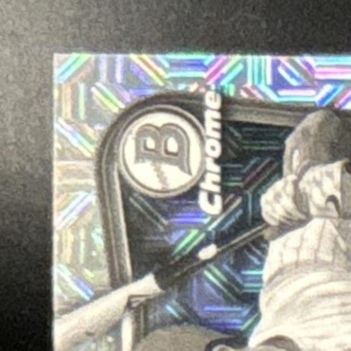 2026 Bowman Mega Box Kyle Schwarber Chrome Black & White Mojo Refractor 2/15 #20