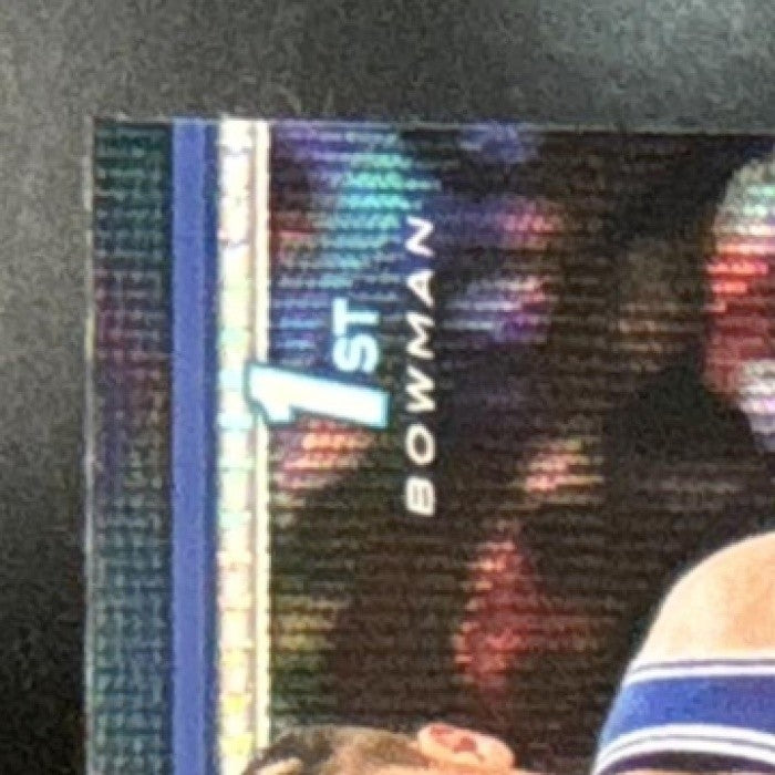 2024-25 Bowman Chrome University Kon Knueppel Black Wave #48 Duke Blue Devils