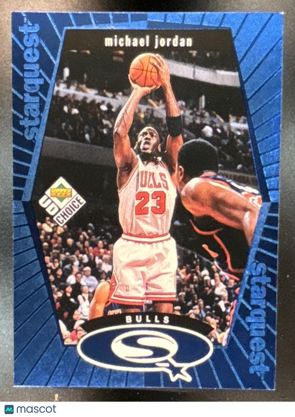 1998-99 Upper Deck Choice Michael Jordan StarQuest Blue #SQ30 Chicago Bulls