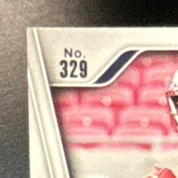 2024 Panini Prizm Drake Maye Green Ice #329 RC New England Patriots
