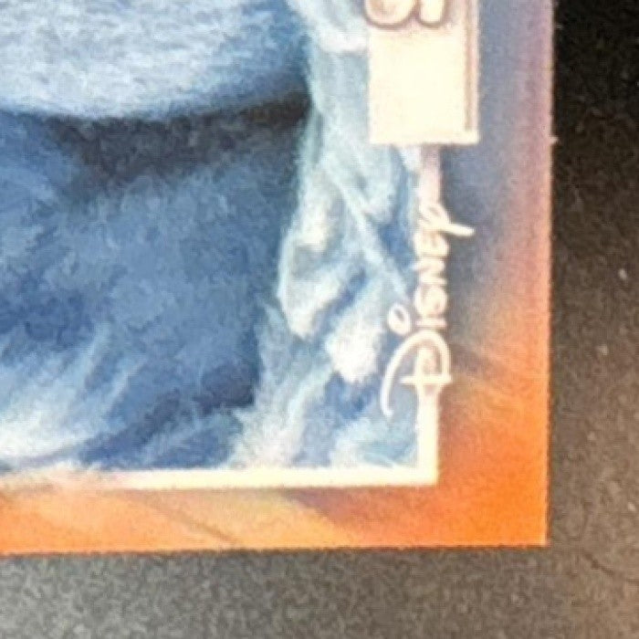 2026 Topps Chrome Disney Sam Eagle Orange Refractor /25 #60 The Muppets