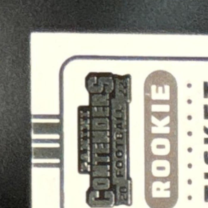 2022 Panini Contenders Terrel Bernard #192 RC Rookie Ticket Auto Buffalo Bills