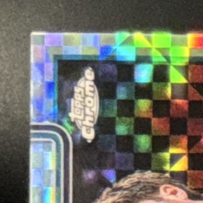2025-26 Topps Chrome Kon Knueppel X-Fractor #254 RC Charlotte Hornets
