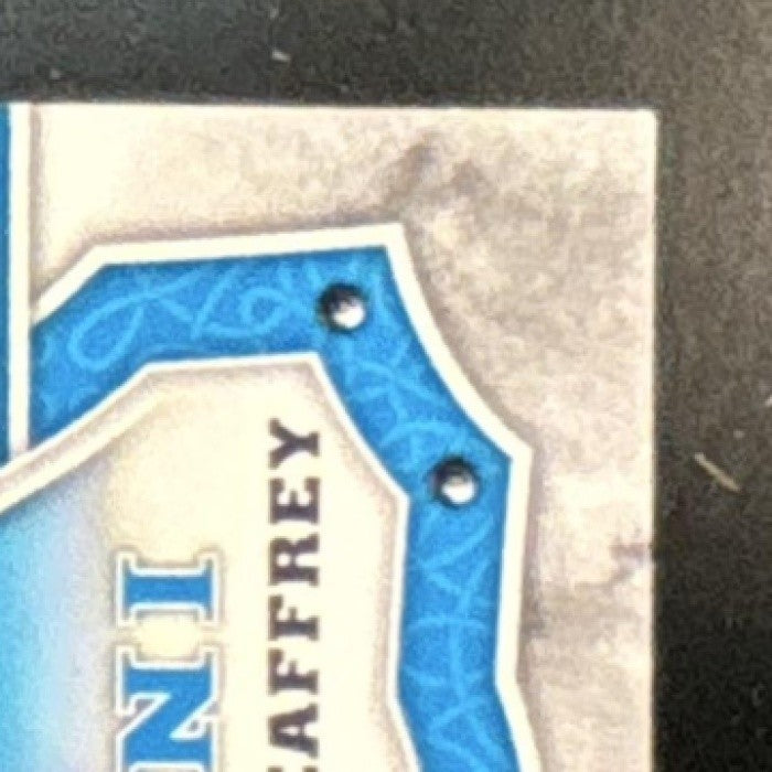 2017 Panini Christian McCaffrey #111 RC Carolina Panthers