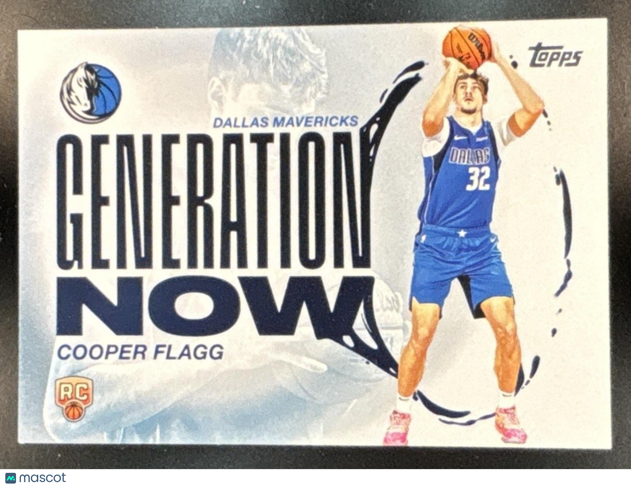 2025-26 Topps Cooper Flagg Generation Now #GN-1 RC Dallas Mavericks