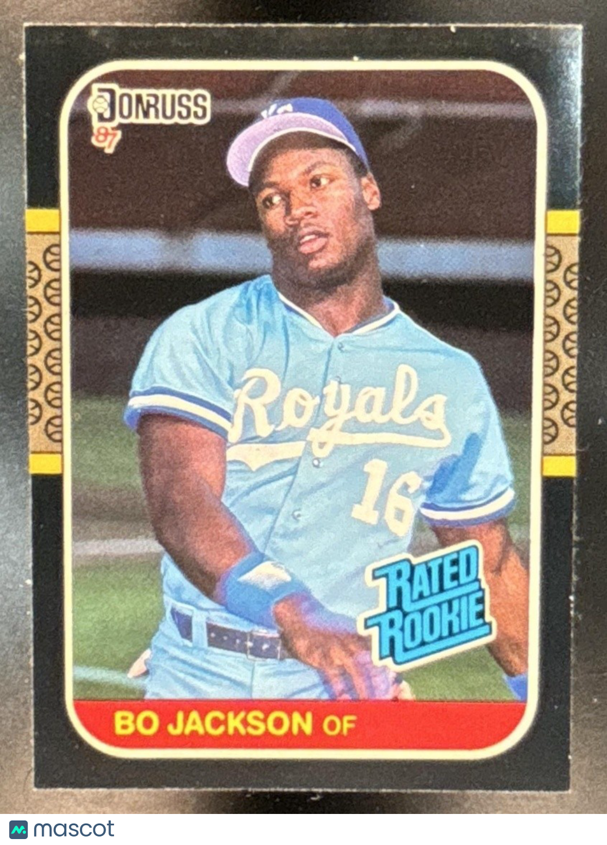 1987 Donruss Bo Jackson #35 RC Kansas City Royals