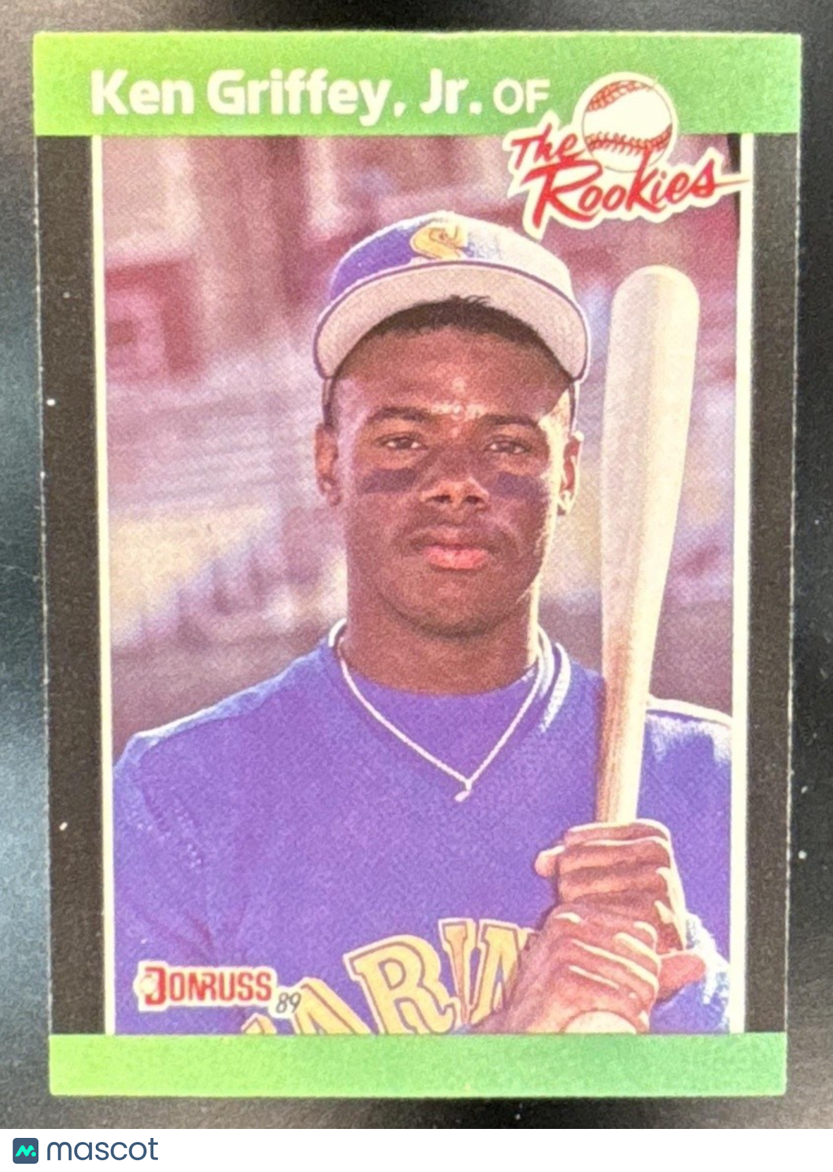 1989 Donruss The Rookies Ken Griffey, Jr. #3 RC Seattle Mariners