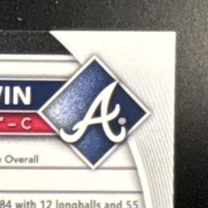 2025 Bowman Chrome Sapphire Drake Baldwin #75 RC Atlanta Braves