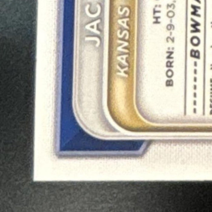 2024 Bowman Draft Sapphire Jac Caglianone Chrome #BDC-8 1st Prospect Royals