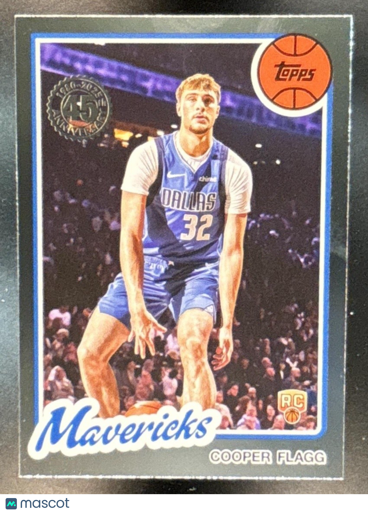 2025-26 Topps Cooper Flagg 1980-81 #80BK-51 RC Dallas Mavericks