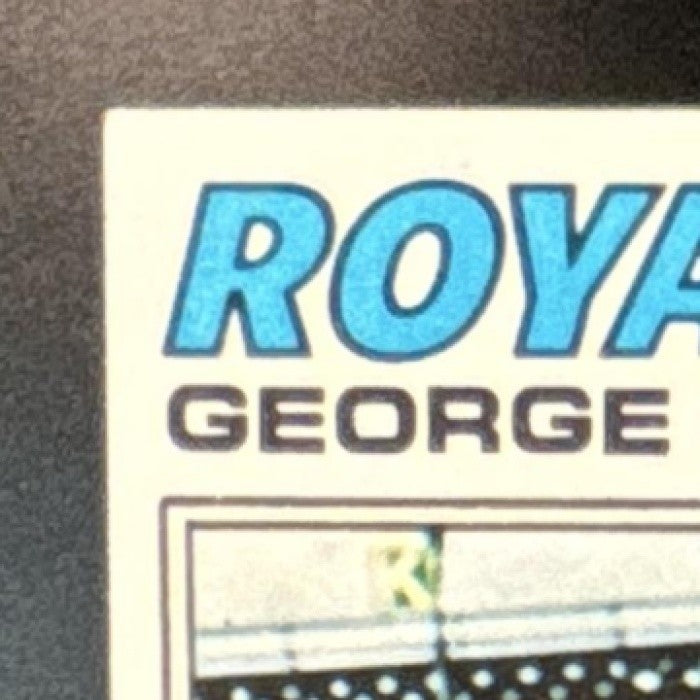 1977 Topps George Brett #580 All-Star Kansas City Royals