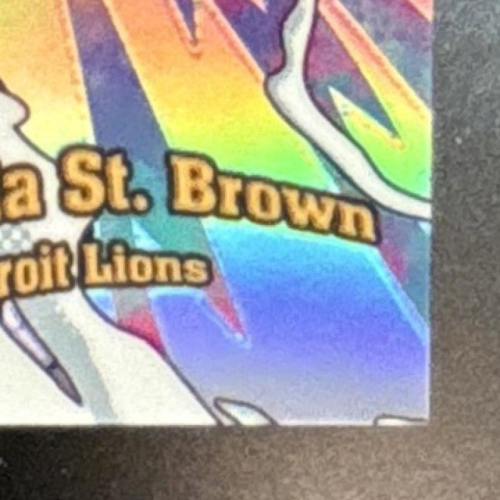 2025 Topps Finest Amon-Ra St. Brown The Man #TM-15 Detroit Lions