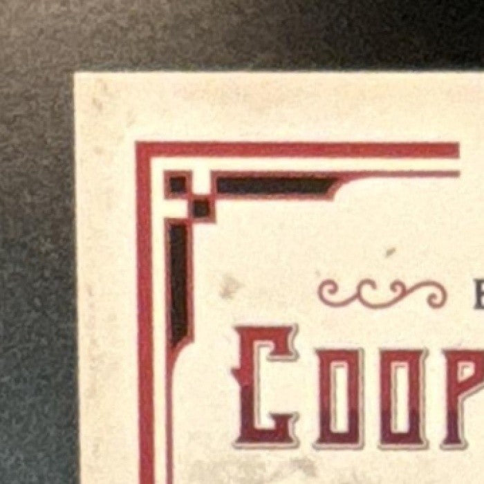 2015 Panini Cooperstown Nap Lajoie Etched in Silver Gem Ruby /15 #51