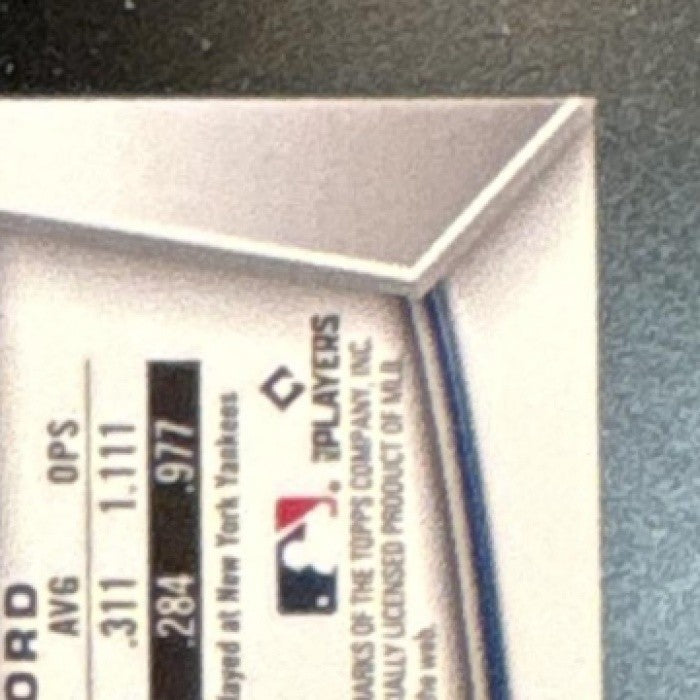 2023 Bowman Chrome Sapphire Aaron Judge #63 New York Yankees