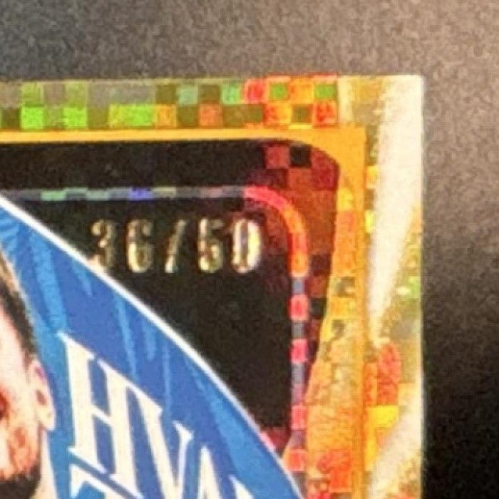 2025-26 Topps Hoops Luka Doncic Pixel Burst Gold /50 #269 Los Angeles Lakers