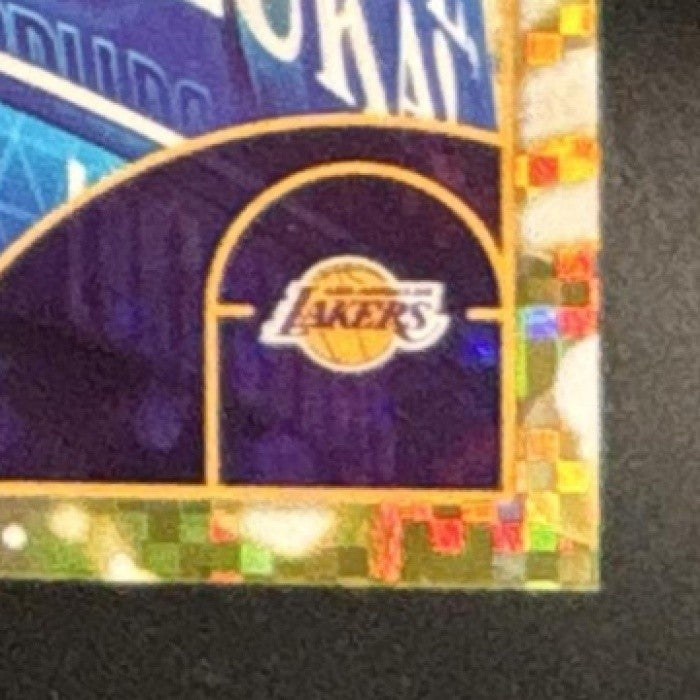 2025-26 Topps Hoops Luka Doncic Pixel Burst Gold /50 #269 Los Angeles Lakers