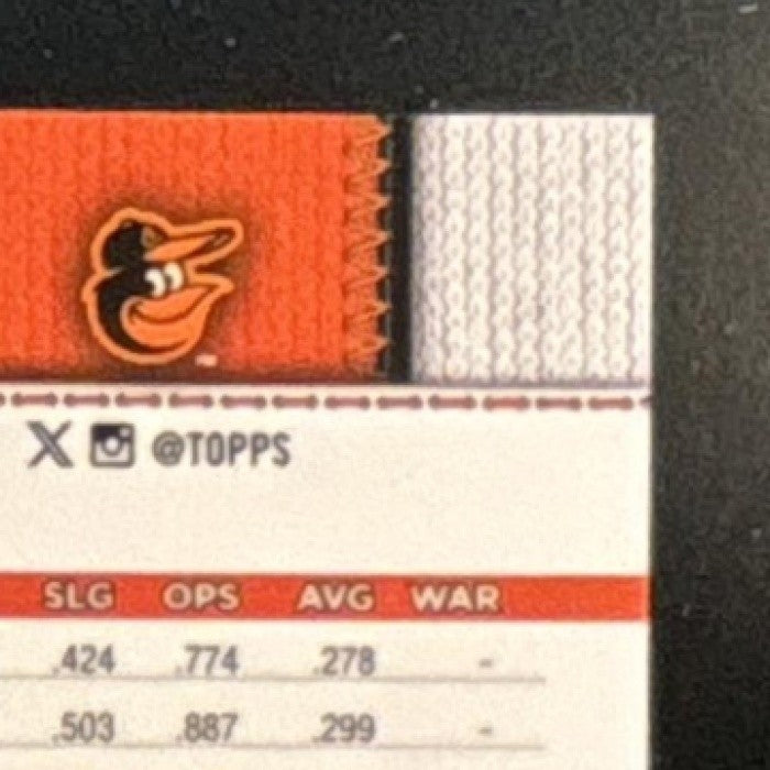 2026 Topps Chrome Samuel Basallo Image Variation Green /99 #7 RC Orioles