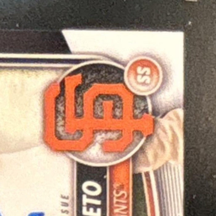 2025 Bowman Chrome Yulian Barreto Auto #CPA-YU 1st Prospect San Francisco Giants