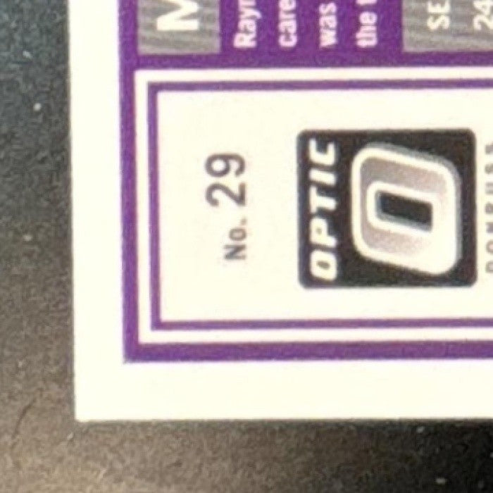 2025-26 Panini Donruss Maxime Raynaud Optic Auto Red 25/75 #29 RC Kings