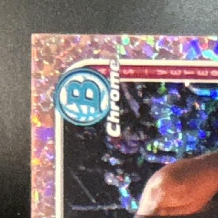 2025-26 Bowman Andrew Wiggins Chrome Rose Gold Mini Diamond /15 #BCV-170 Heat